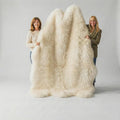 Luxurious Natural Sheepskin, Ivory