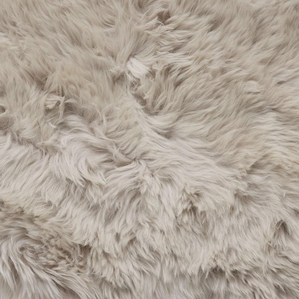 Dark Oyster Sheepskin Rug